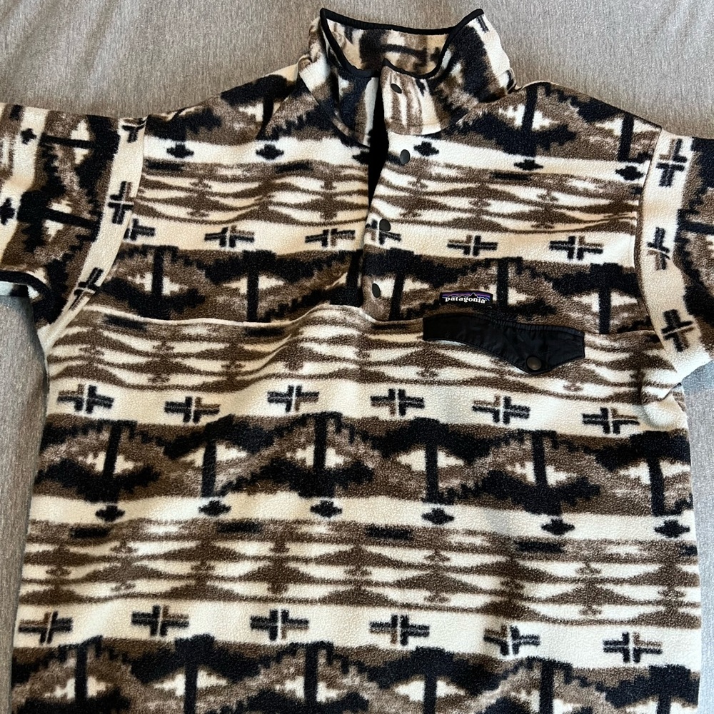 Mens Patagonia Synchilla, Shepard Print